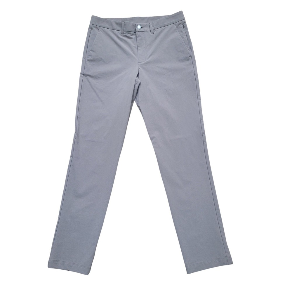 CRZ Yoga Mens Golf Pants‎ 31 Khaki Beige Performance Stretch
